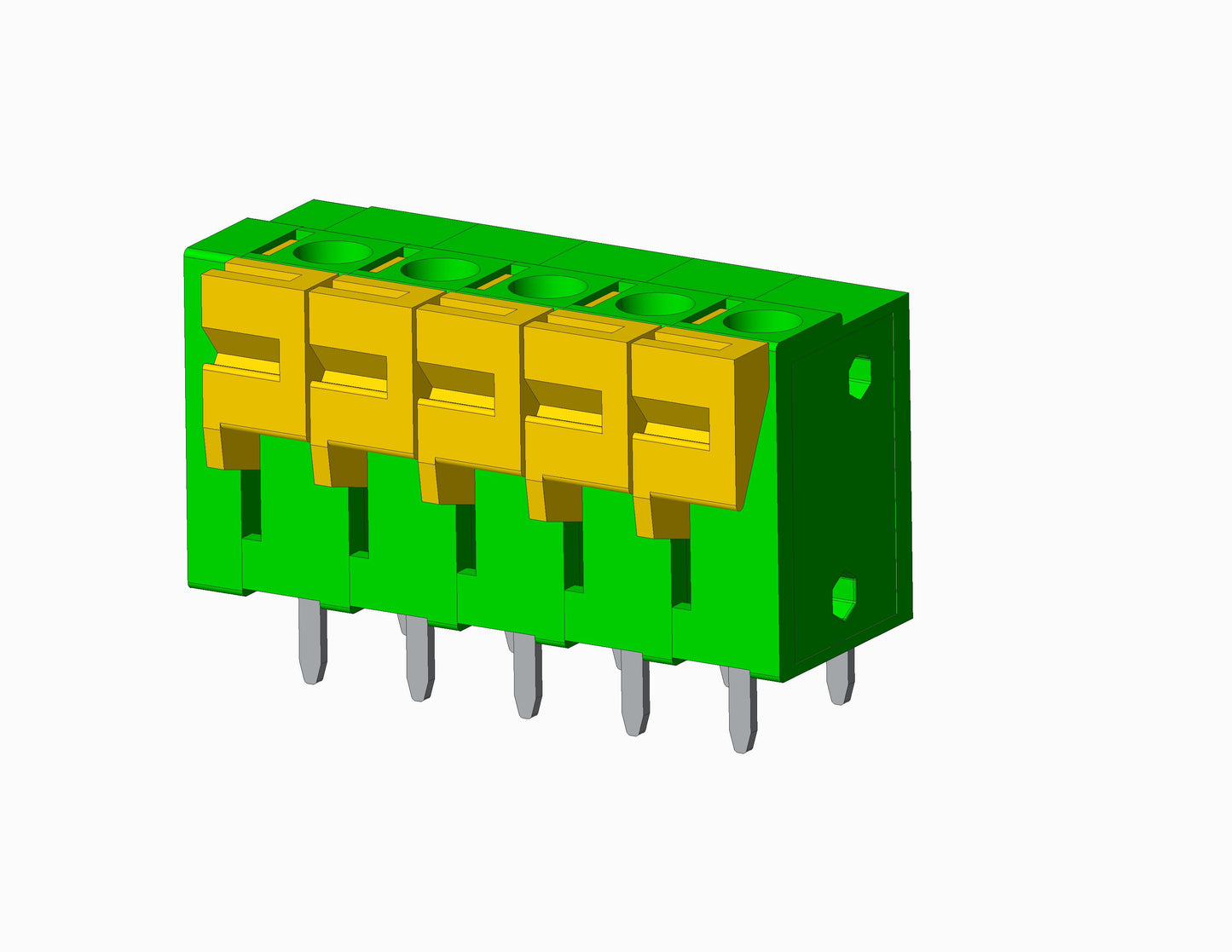EB1082-XX-500 SERIES Screwless Blocks