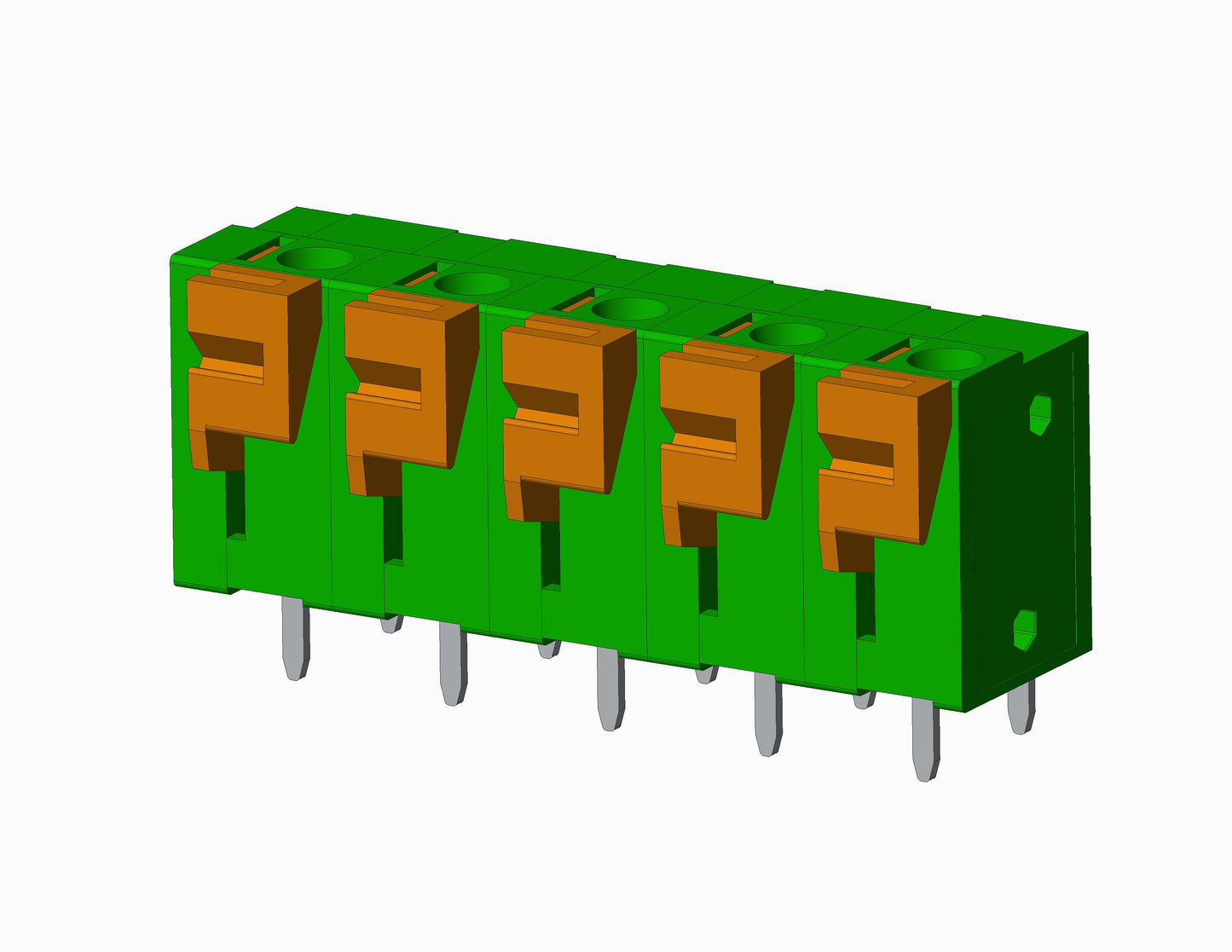 EB1082-XX-502 SERIES Screwless Blocks