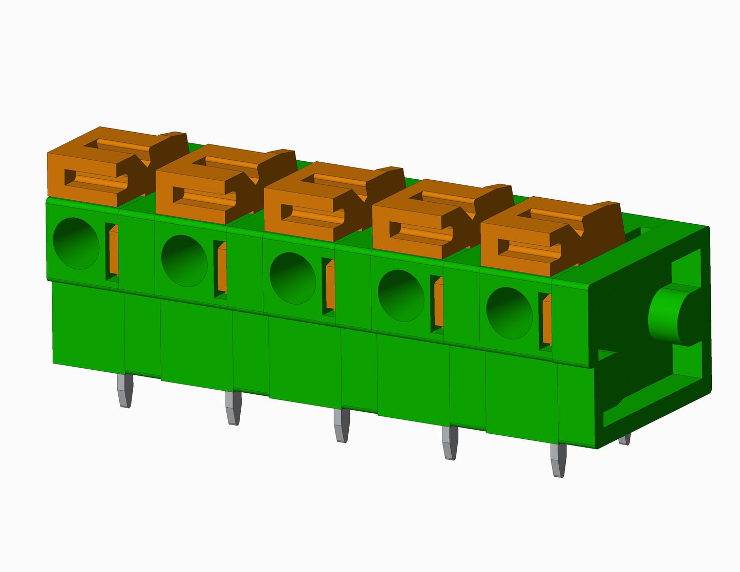 EB1083-XX-502 SERIES Screwless Blocks