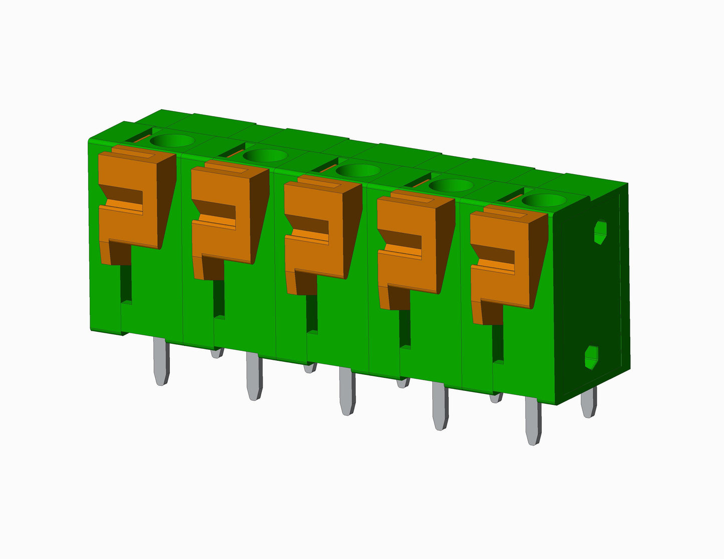 EB1084-XX-502 SERIES Screwless Blocks