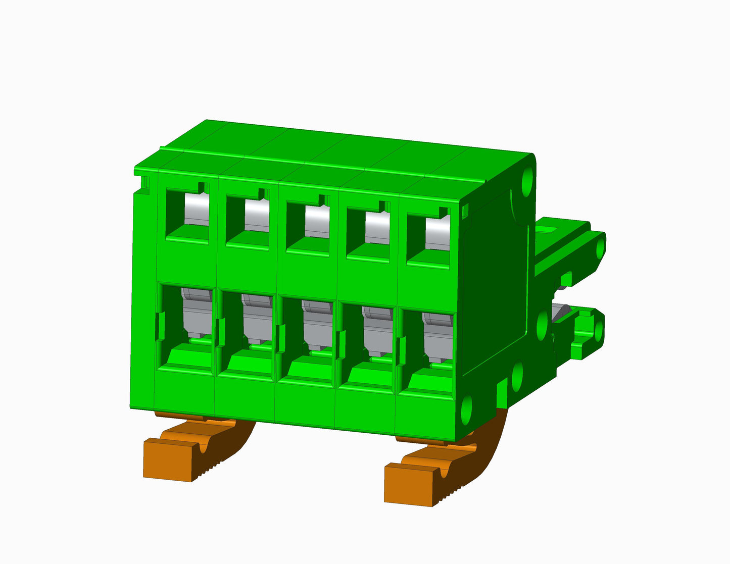 EB1340 SERIES Screwless Pluggable Blocks