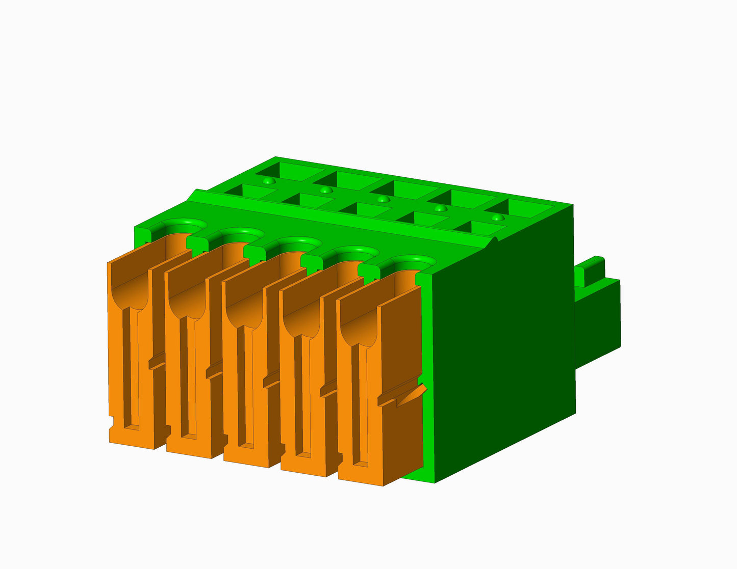 EB404 SERIES Screwless Pluggable Blocks