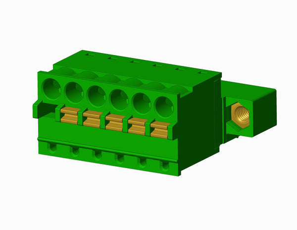 EB475MN-XX-500 SERIES Push-Button Pluggable Blocks