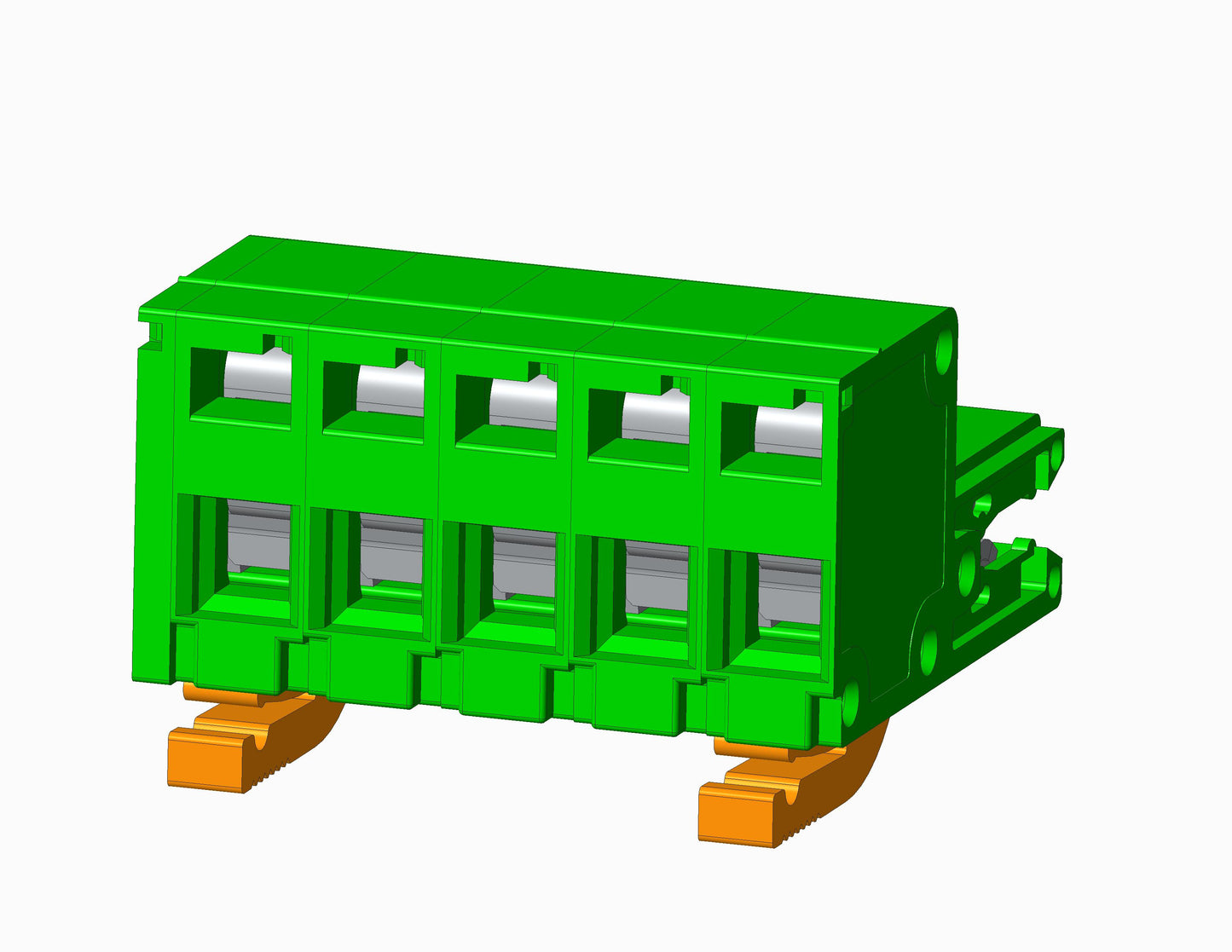 EB1540 SERIES Screwless Pluggable Blocks