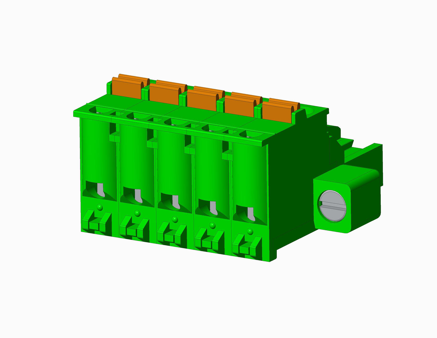 EB455AM SERIES Screwless Pluggable Blocks