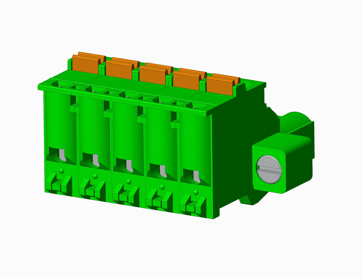 EB455BM SERIES Screwless Pluggable Blocks