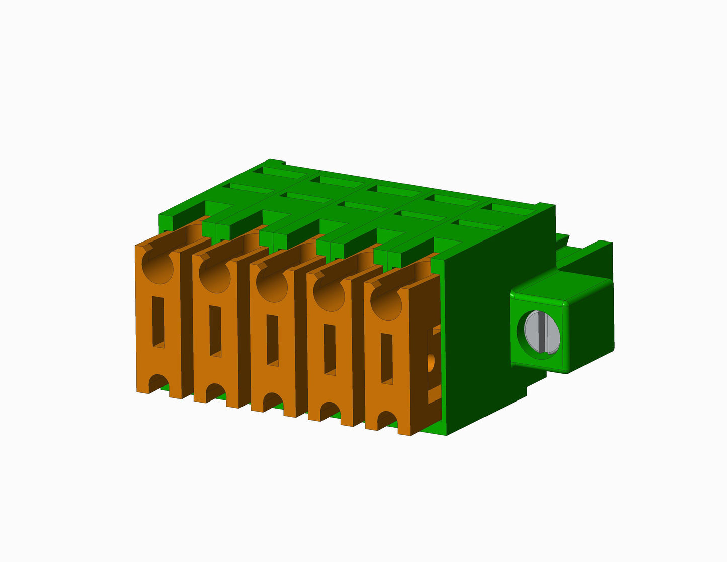 EB406M SERIES Screwless Pluggable Blocks