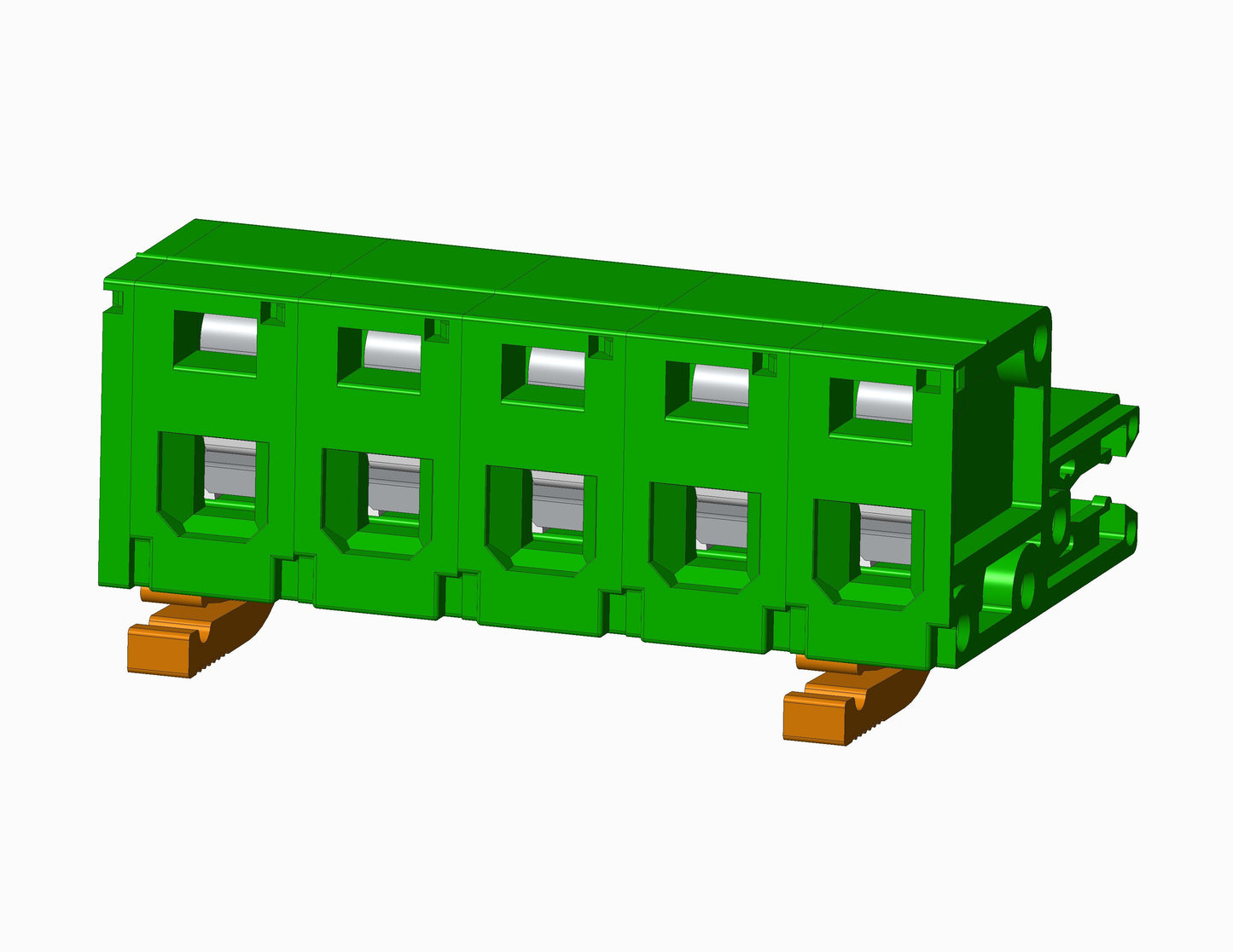 EB1740 SERIES Screwless Pluggable Blocks