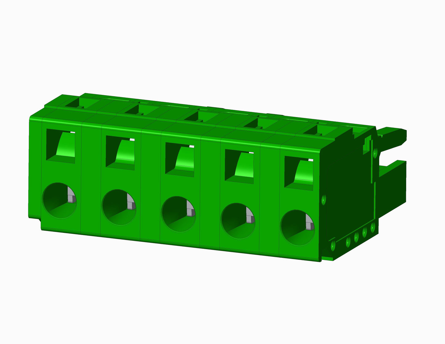 EB480-XX-502 SERIES Screwless Pluggable Blocks