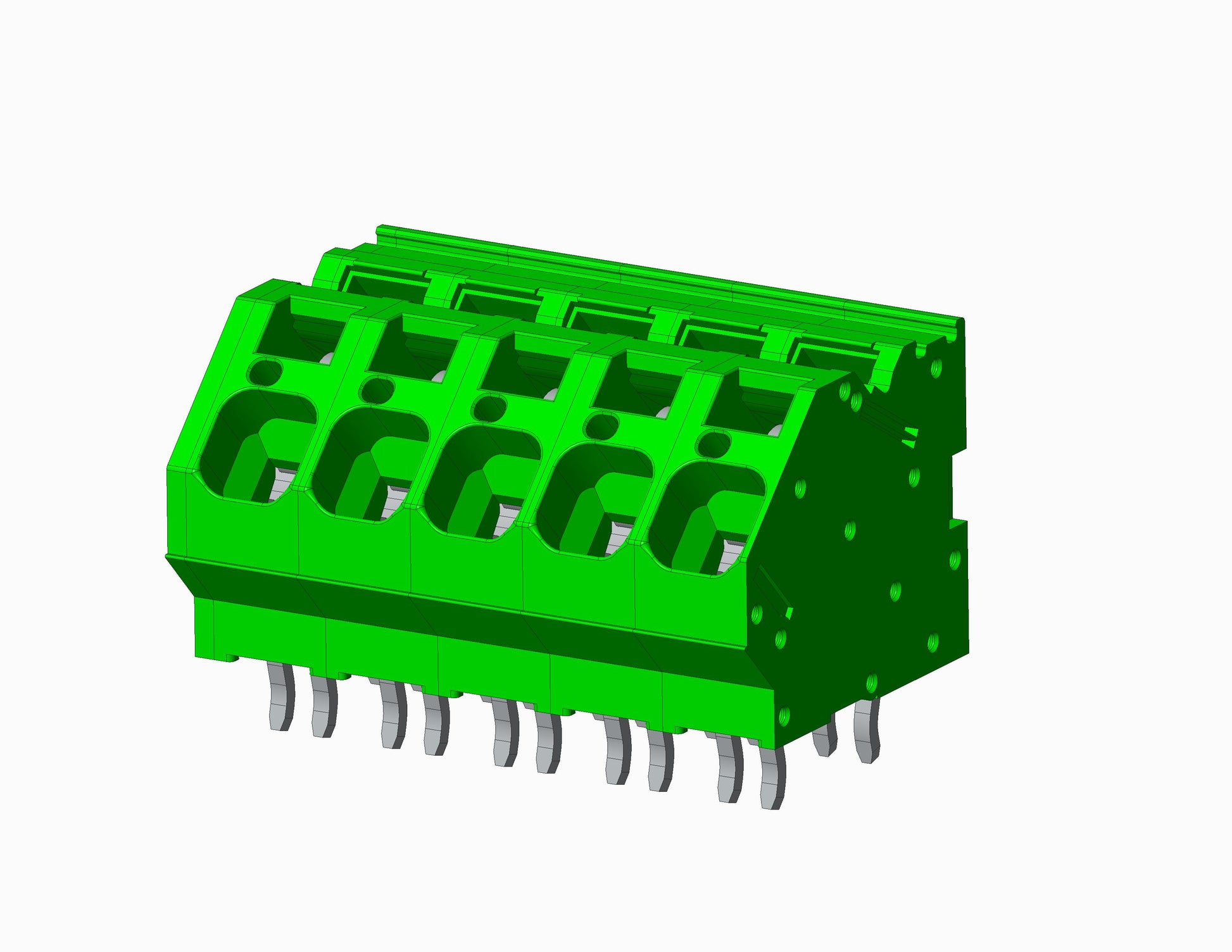 EB3560-XX-800 SERIES Screwless Blocks