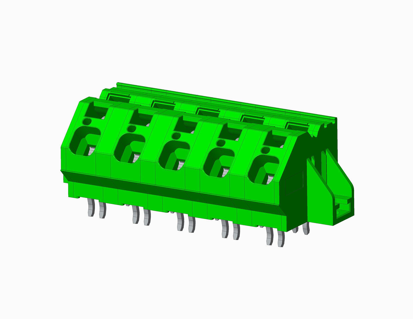 EB3560M-XX-802 SERIES Screwless Blocks