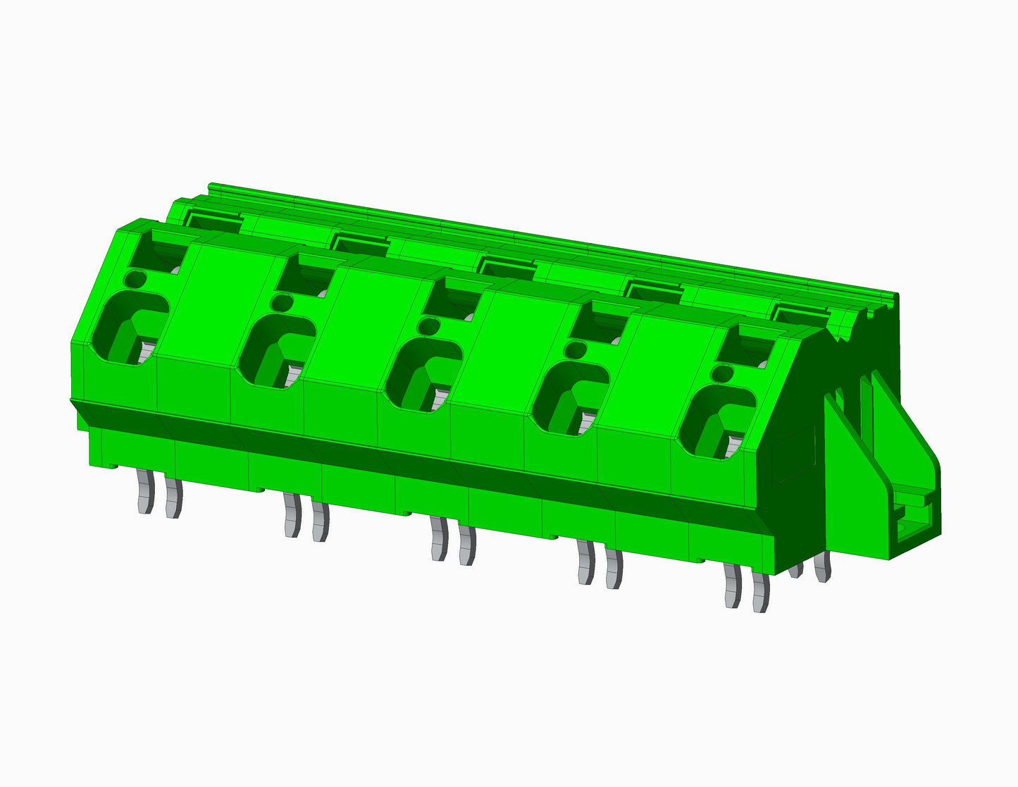 EB3560M-XX-803 SERIES Screwless Blocks