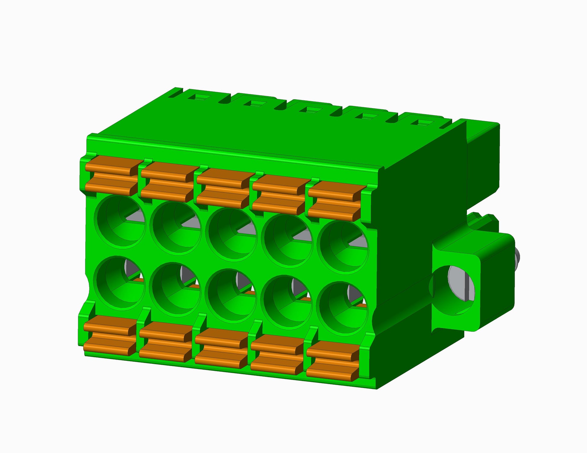 EB5350M SERIES Screwless Pluggable Blocks
