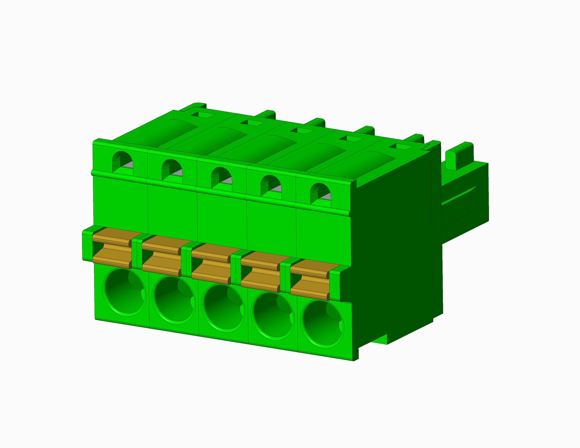 EB452 SERIES Screwless Pluggable Blocks