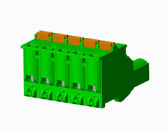 EB455B SERIES Push-Button Pluggable Blocks