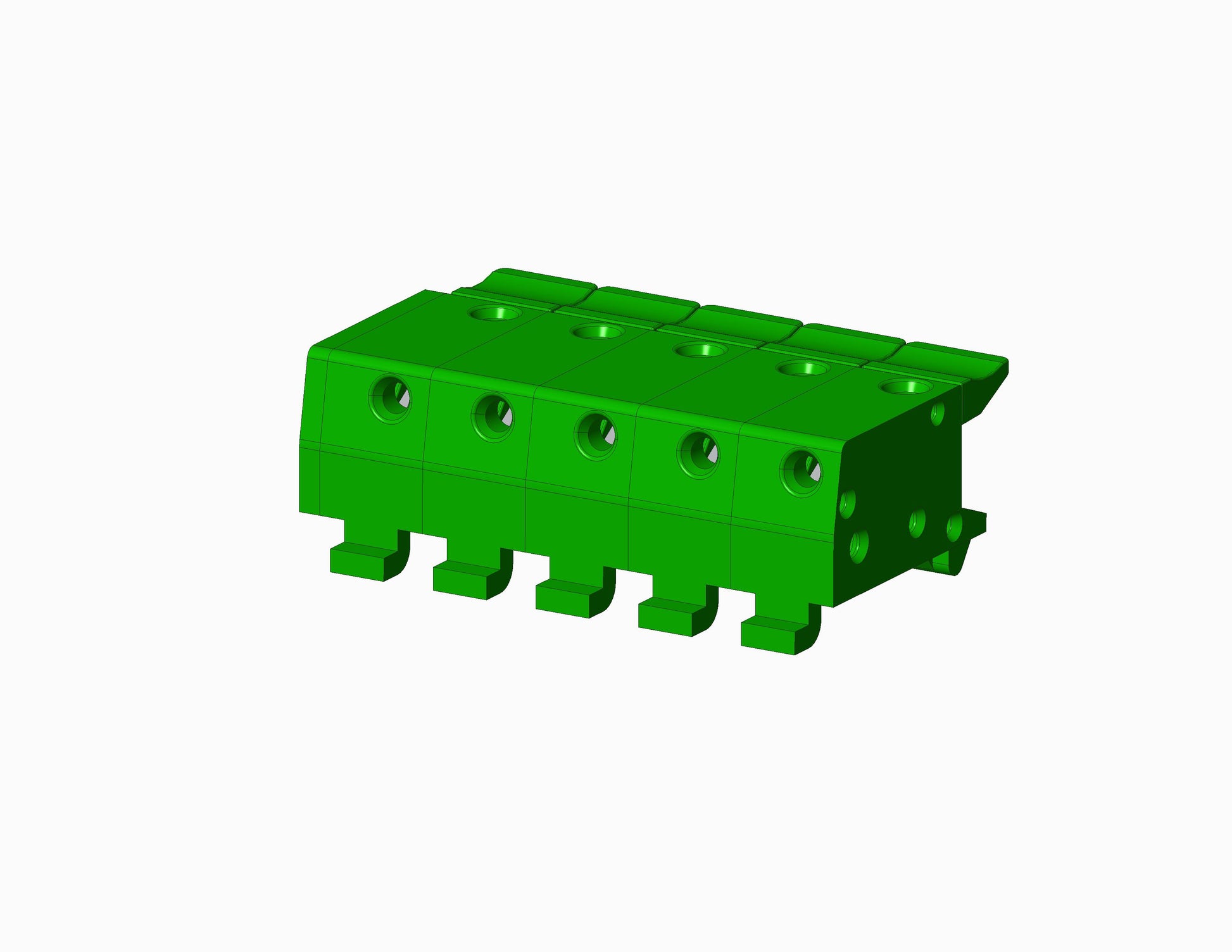 EB4885 SERIES Screwless Pluggable Blocks