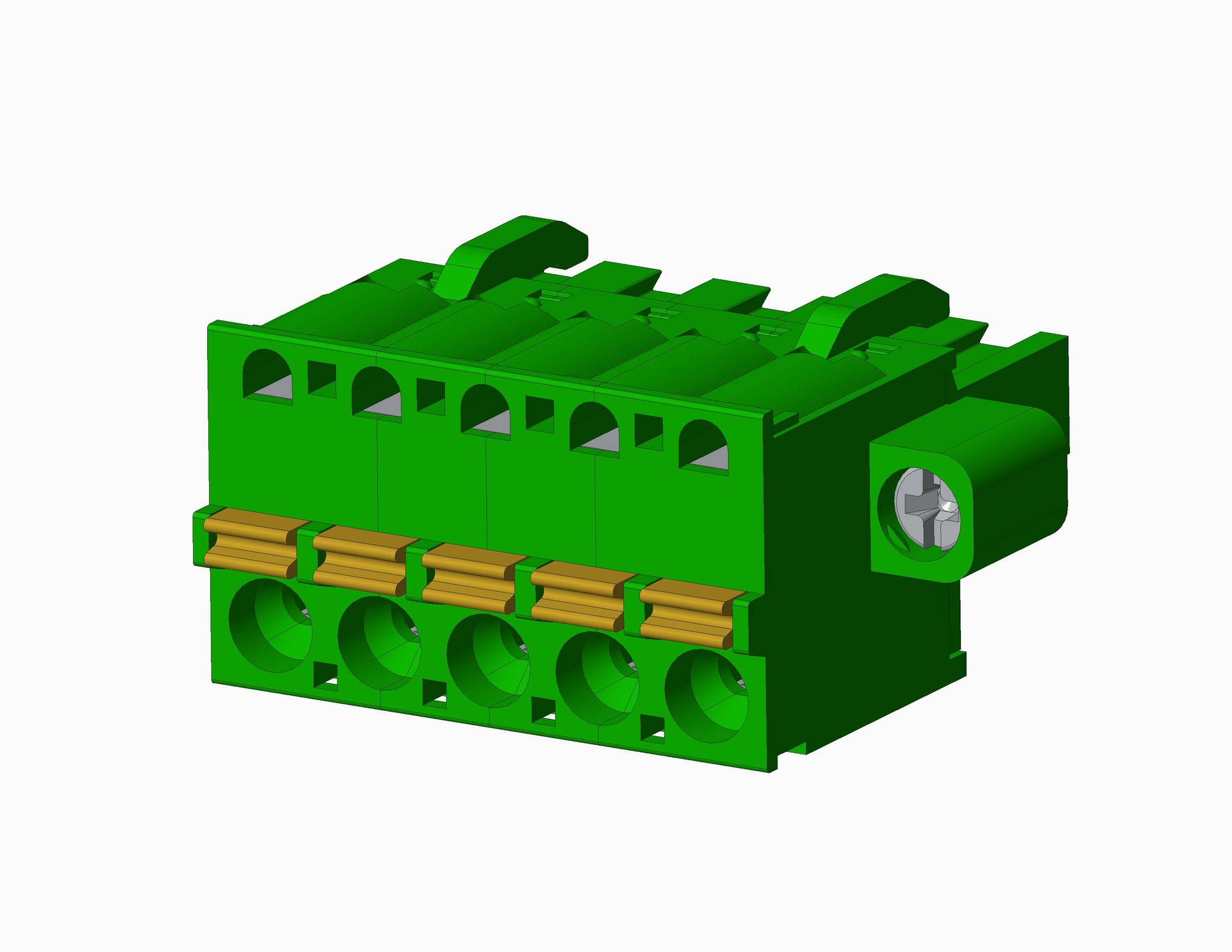 EB454M SERIES Screwless Pluggable Blocks