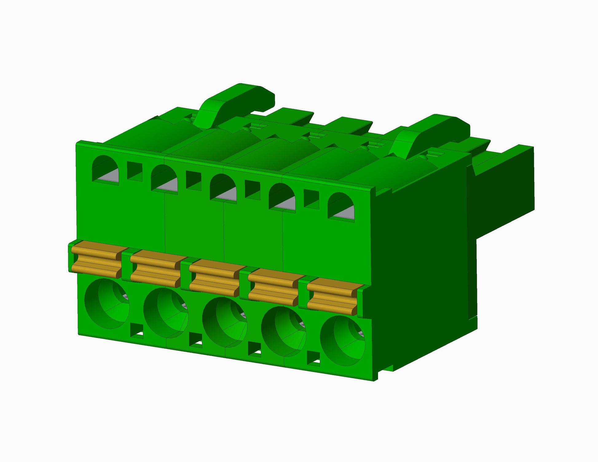 EB454 SERIES Screwless Pluggable Blocks