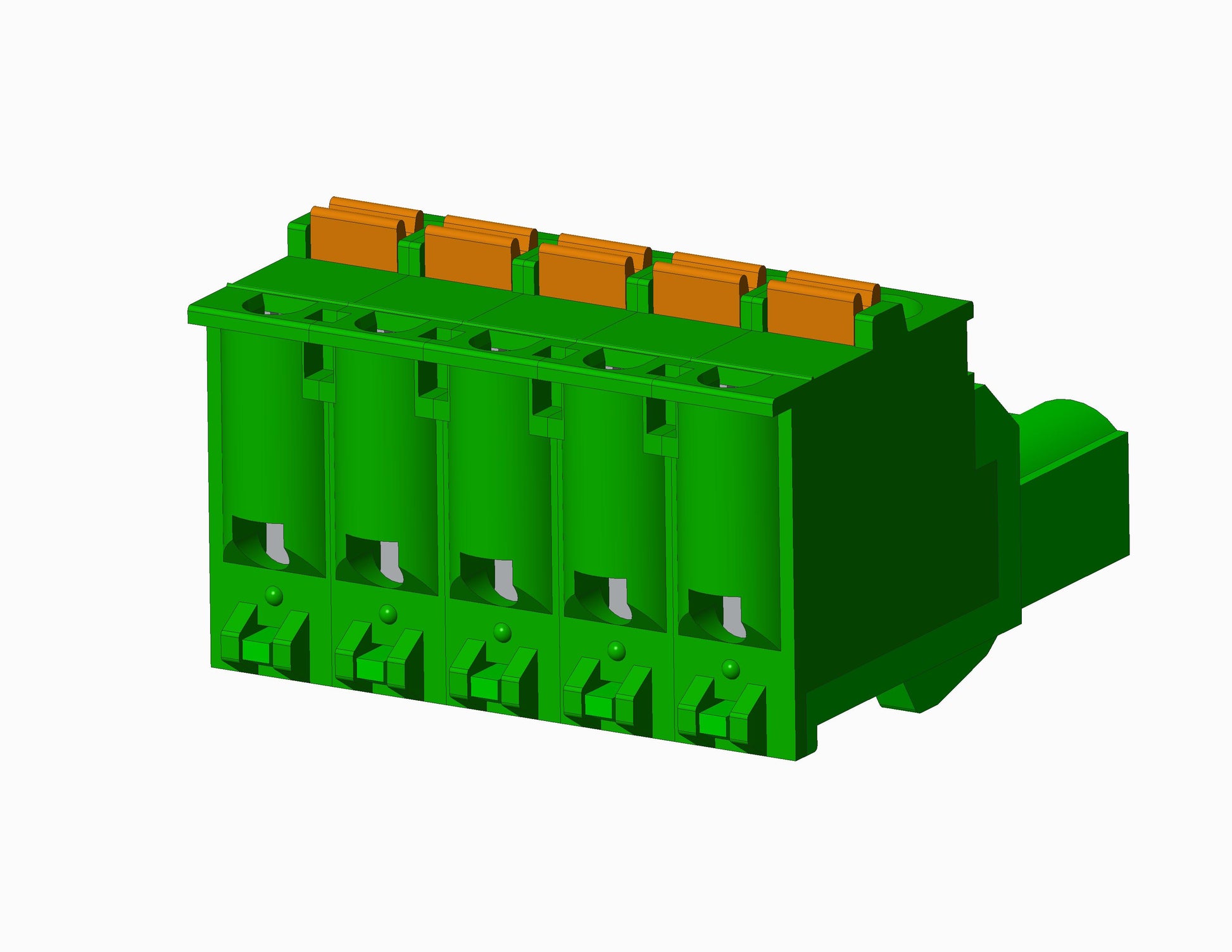 EB456B SERIES Screwless Pluggable Blocks