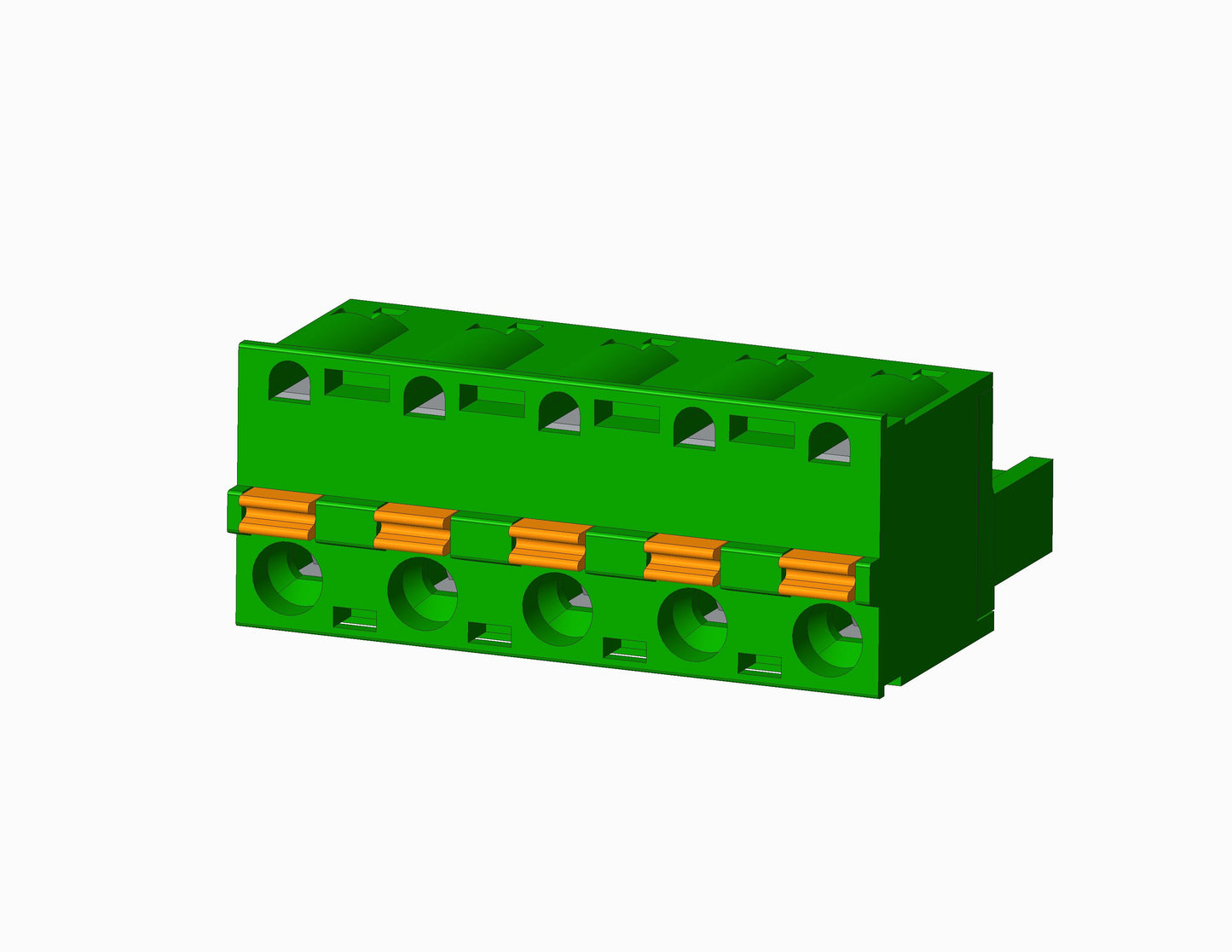 EB461A-XX-500 SERIES Screwless Pluggable Blocks