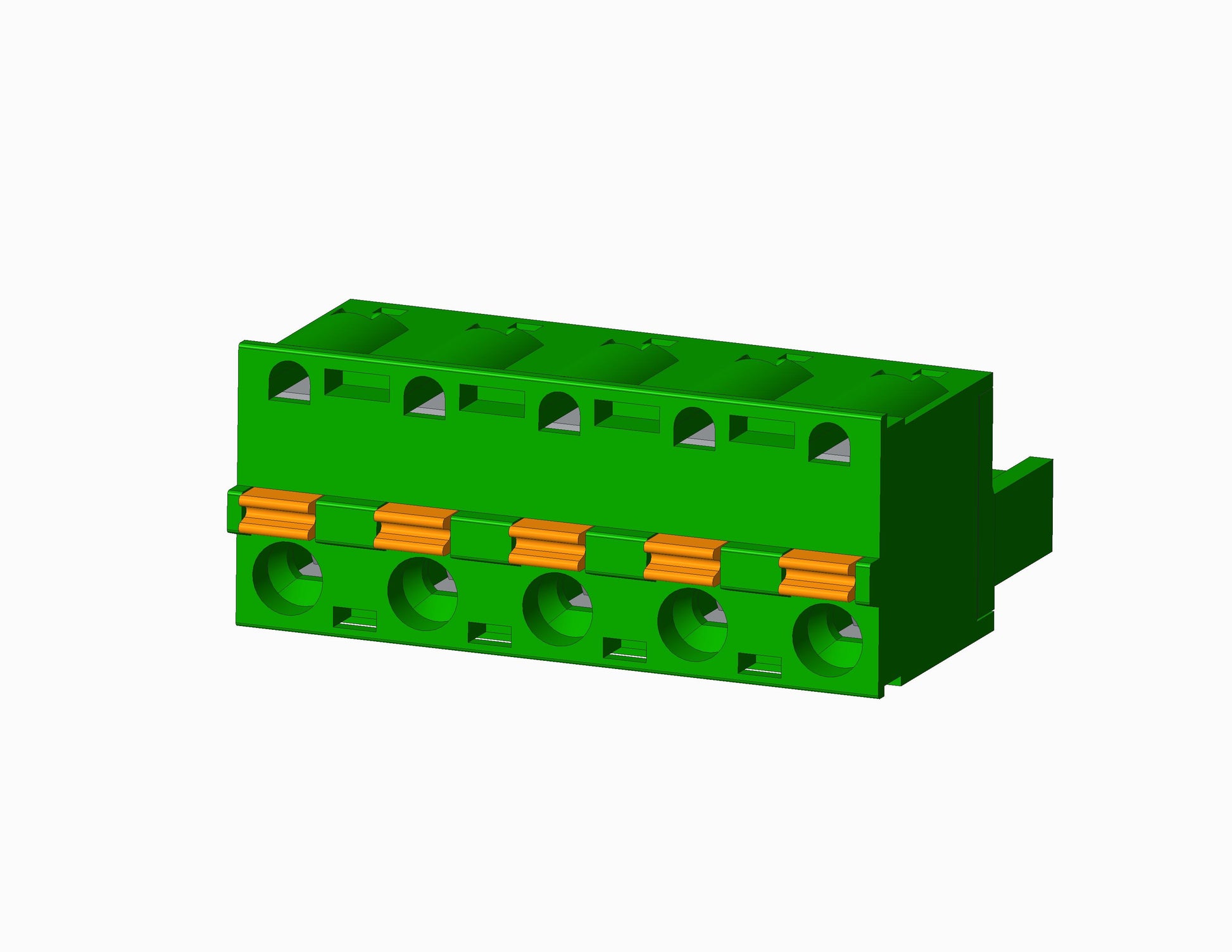 EB461A-XX-500 SERIES Screwless Pluggable Blocks