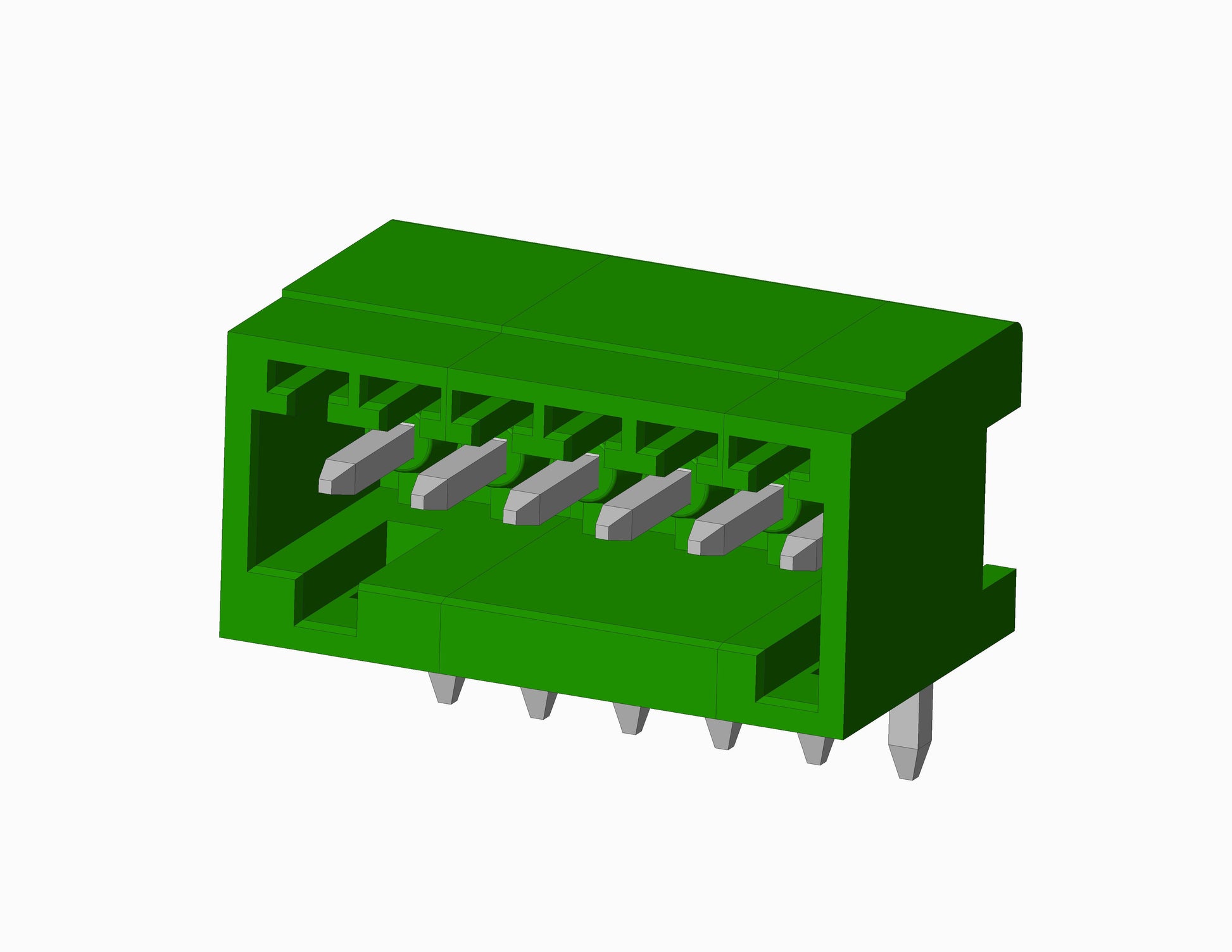 HC1250 SERIES Pluggable Headers Horizontal