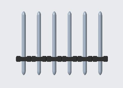 PS5X0 SERIES Pin Strips