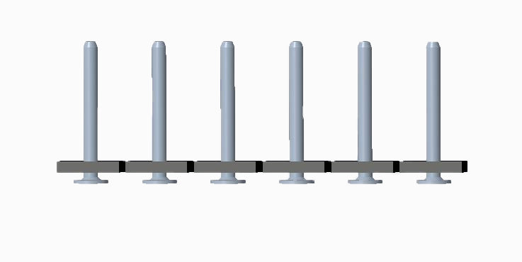 PS5X4 SERIES Pin Strips